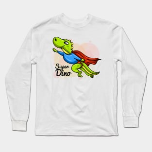 Super Dino Flying Long Sleeve T-Shirt